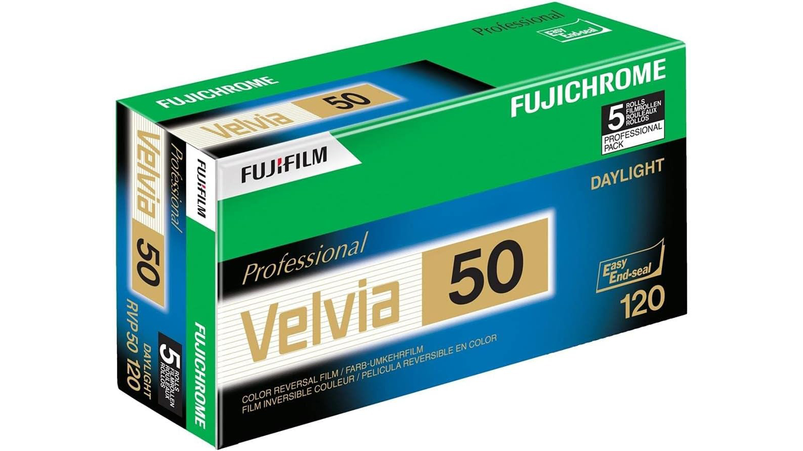 Fujichrome Velvia 50 (120) analogue film