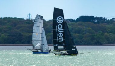 UK 18ft Skiff invitational at Weston Sailing Club