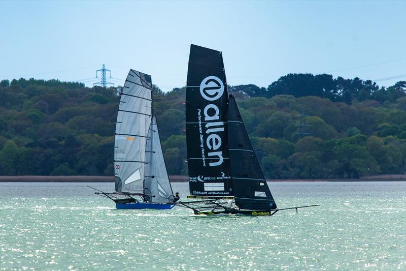 UK 18ft Skiff invitational at Weston Sailing Club