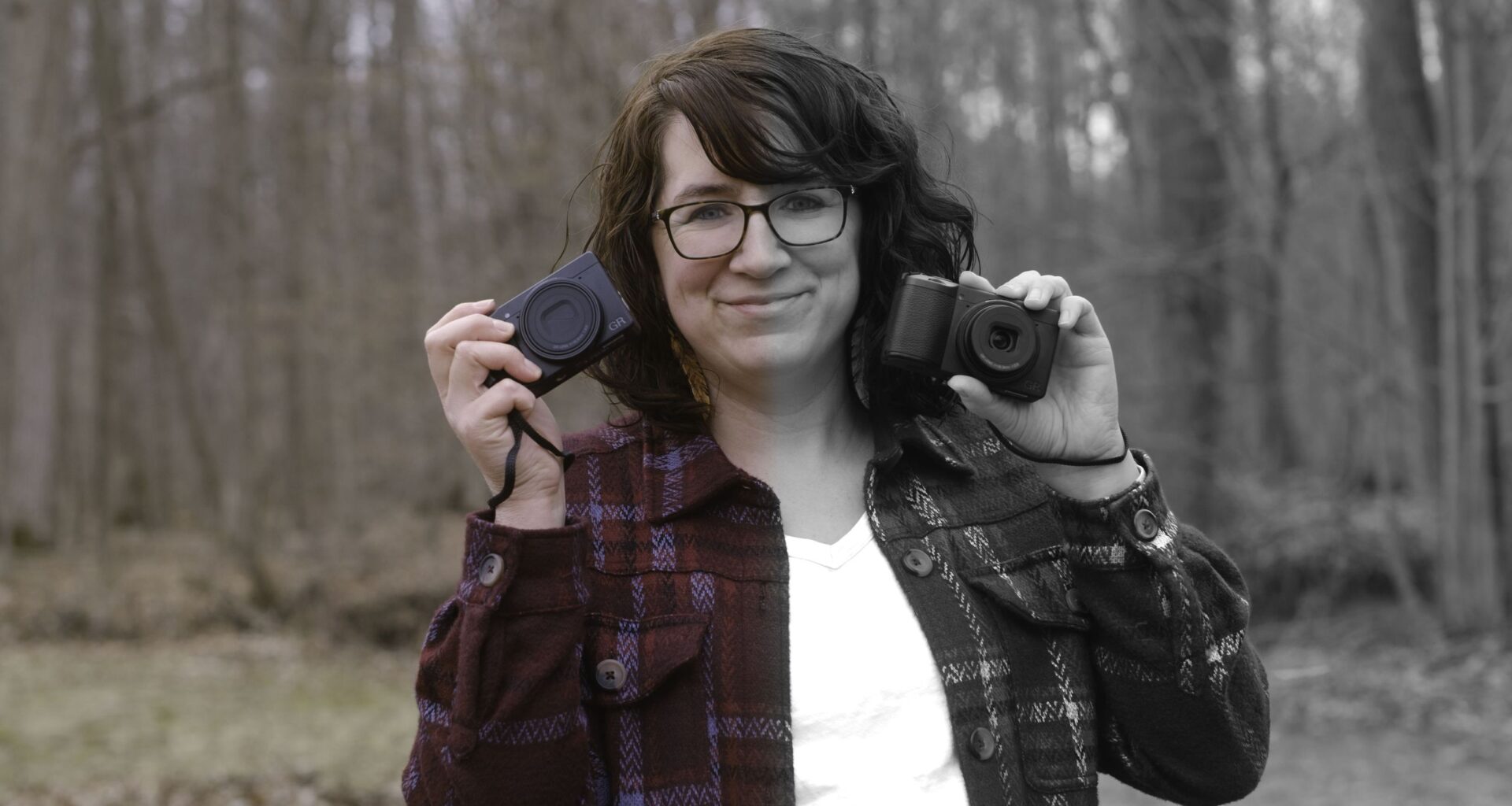 I shot with a color compact camera in one hand and a black-and-white in the other. This is what I captured with the Ricoh GR IV HDF and GR IV Monochrome