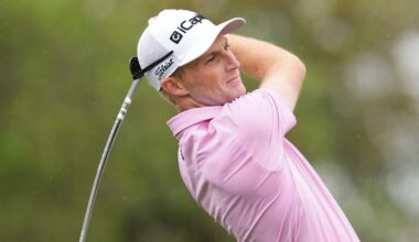 Will Zalatoris goes low at Valero, setting up late Masters push