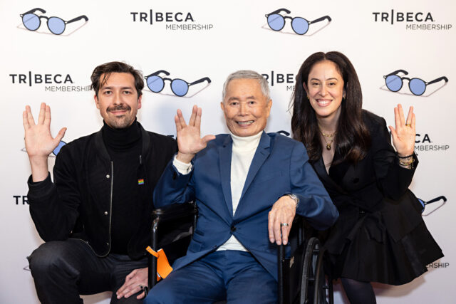 NEW YORK-FEBRUARY12: Directors Timour Gregory and Sasha Schneider premier “Beam Me Up, Sulu" as a Tribeca Membership Screening at Tribeca Film Center on February 12, 2026.
