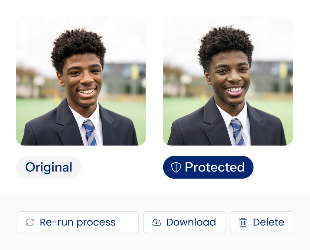 Aidos’s child protection tool creates an AI-generated version of online photos featuring school pupils