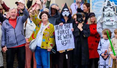 Star Wars actor joins 150-strong protest on May 4 to ‘Reopen the Regent’ cinema in Deal