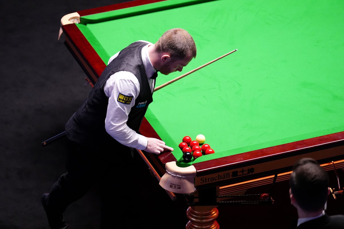 World Snooker Championship: Mark Allen and Wu Yize play out longest frame in Crucible history