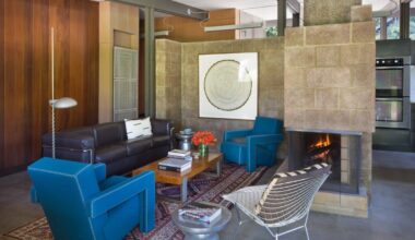 Gelb House is a restored A. Quincy Jones number, currently on the market