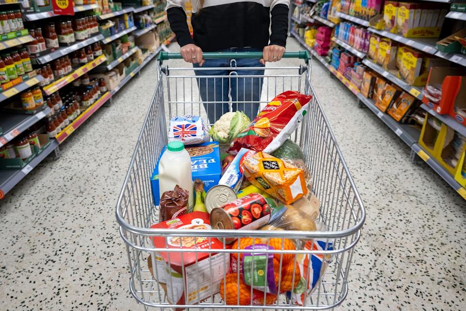 Shoppers leaned on promotions to keep costs down, with 30.3 per cent of sales involving a deal last month, up from 28.4 per cent a year ago (Getty)