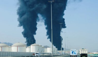 UAE shoots down Iranian missiles for first time since ceasefire
