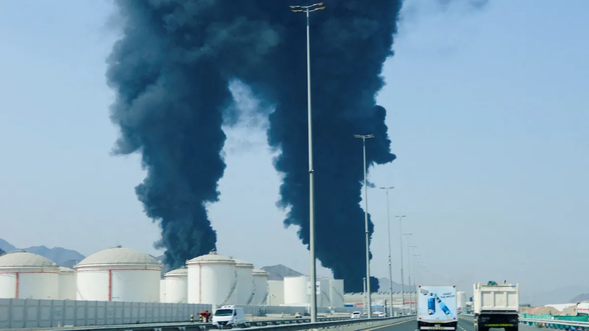 UAE shoots down Iranian missiles for first time since ceasefire