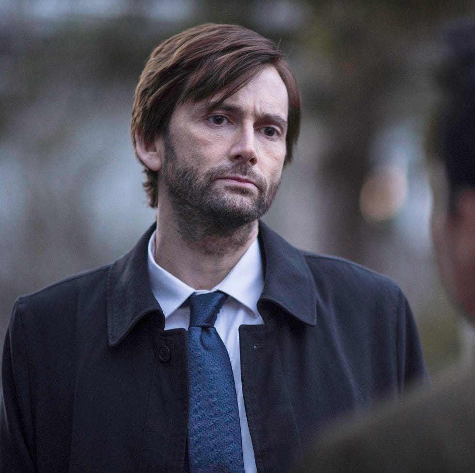 FOX's "Gracepoint" - Season One gracepoint: david tennant and michael pena (r) in episode two of gracepoint airing thursday, oct. 9, 2014 (9:00 10:00 pm et/pt) on fox. (photo by fox image collection via getty images)