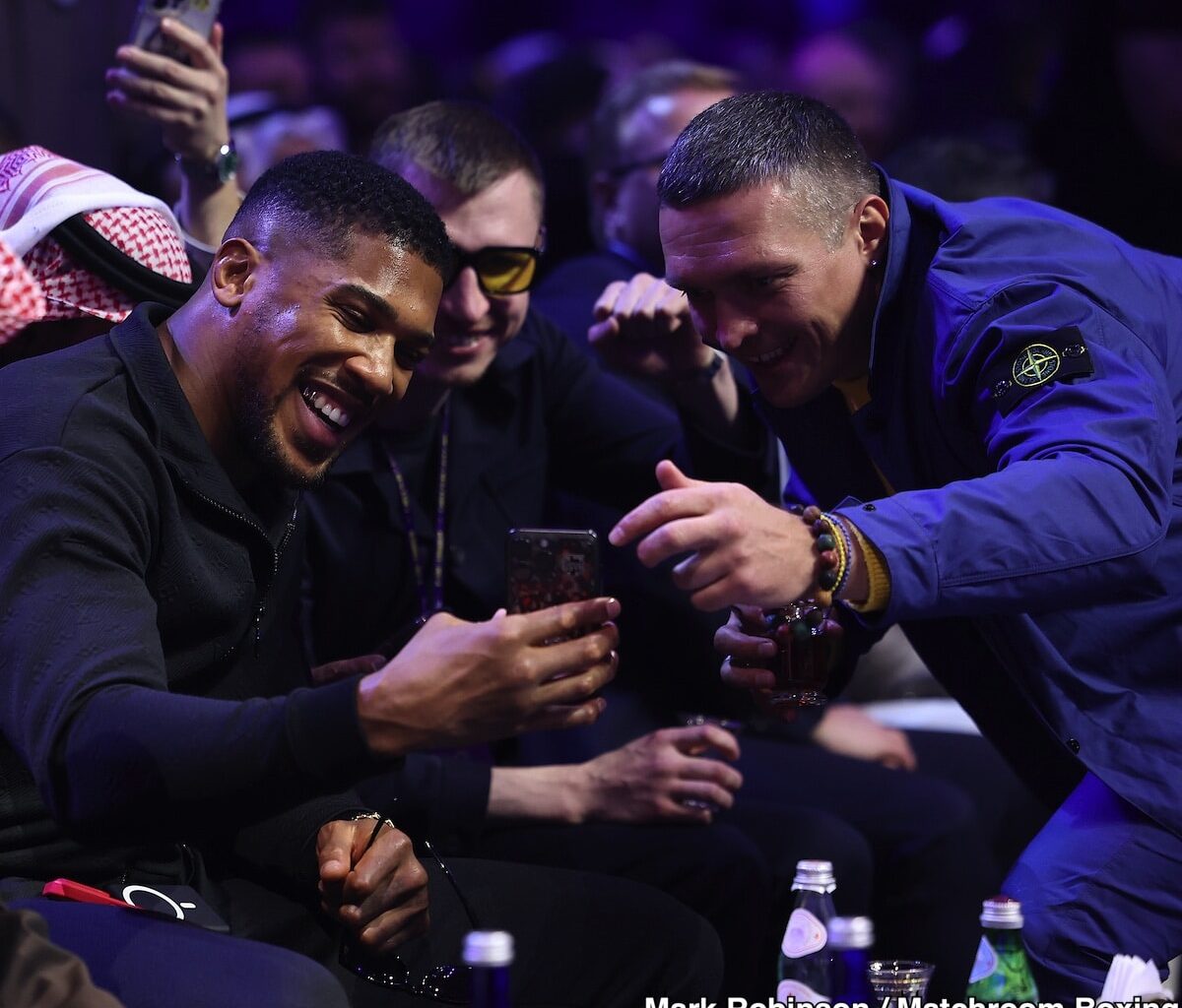 Image: Anthony Joshua Could Break Boxing Tradition With Oleksandr Usyk Trilogy