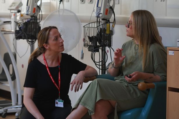 Natalie Cassidy in BBC show Natalie Cassidy: Caring Together