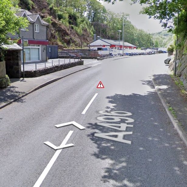 The A496 near Bontddu