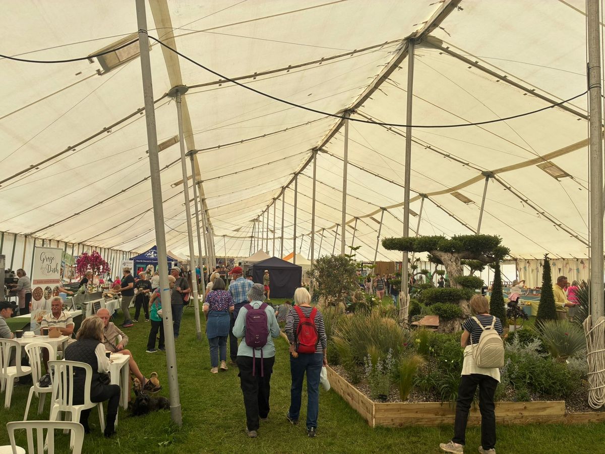 The public enjoying the Devon County Show.