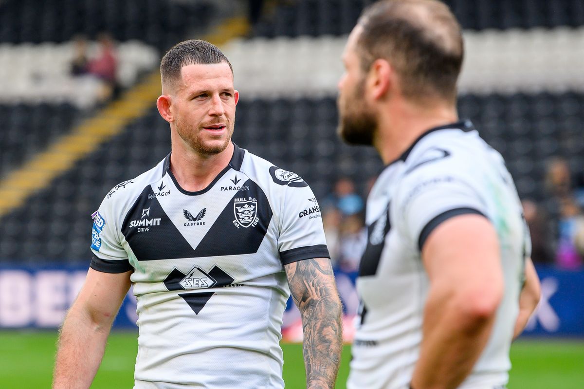 Hull FC duo Cade Cust and Aidan Sezer.