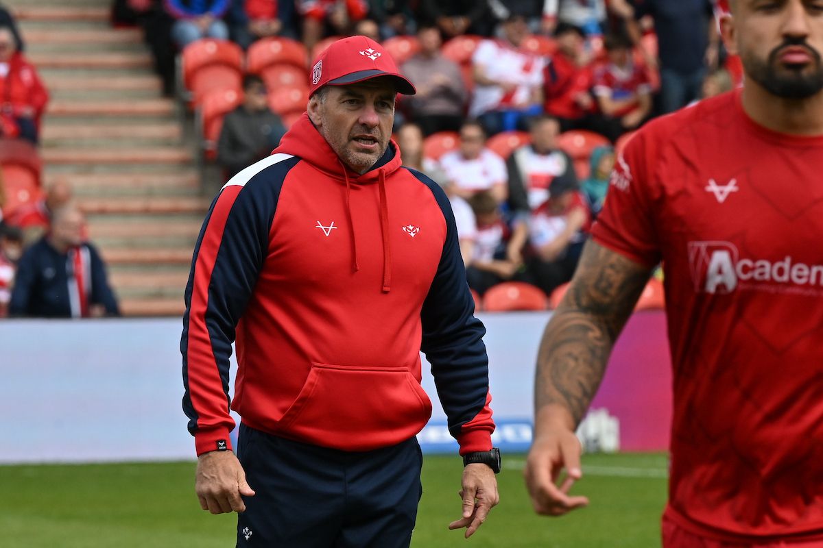 Hull KR assistant coach Ian Watson