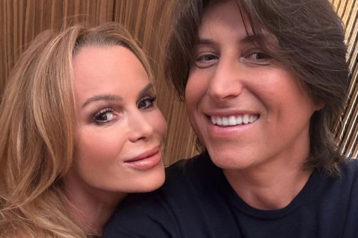 Amanda Holden and Chris Hughes 