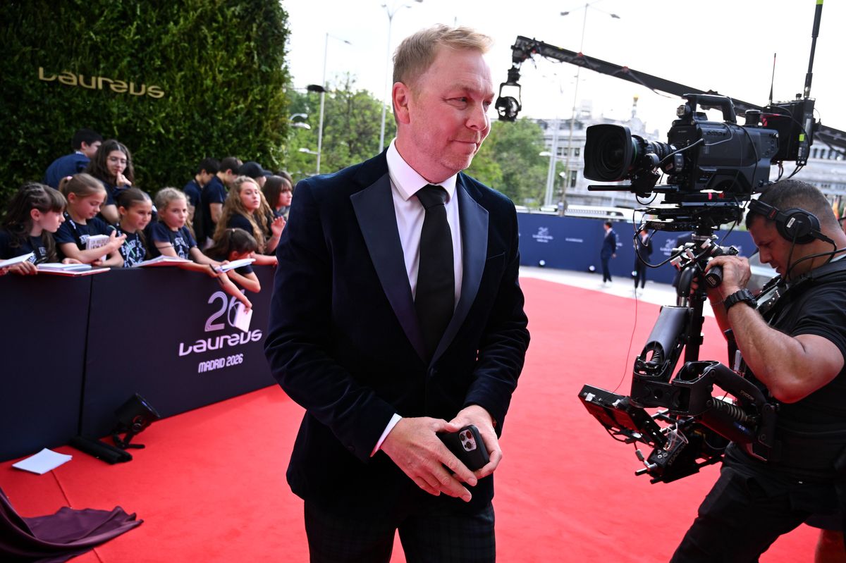 MADRID, SPAIN - APRIL 20: Laureus Academy Member, Scottish cyclist Sir Chris Hoy attends the Laureus World Sports Awards Madrid 2026 on April 20, 2026 in Madrid, Spain. (Photo by Borja B. Hojas/Getty Images for Laureus)