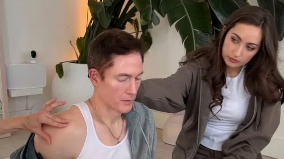 He said his girlfriend Kate Tolo's sample was "dominated by the single most protective bacterial species a vagina can host"