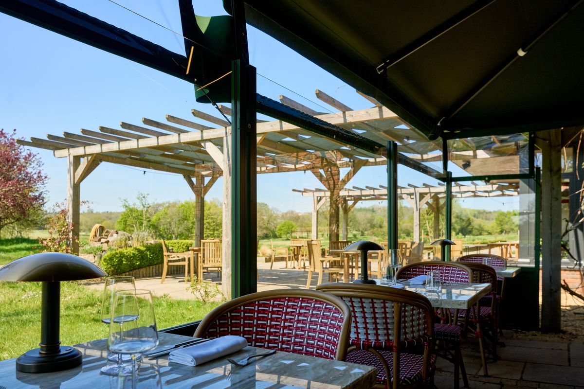 Inside the Potting Shed restaurant, where menu options will include Roasted Suckling Pig with Roasted Apple, Fennel Slaw & Sage Jus and Crispy Cornish Squid with Chipotle Aioli & Lime