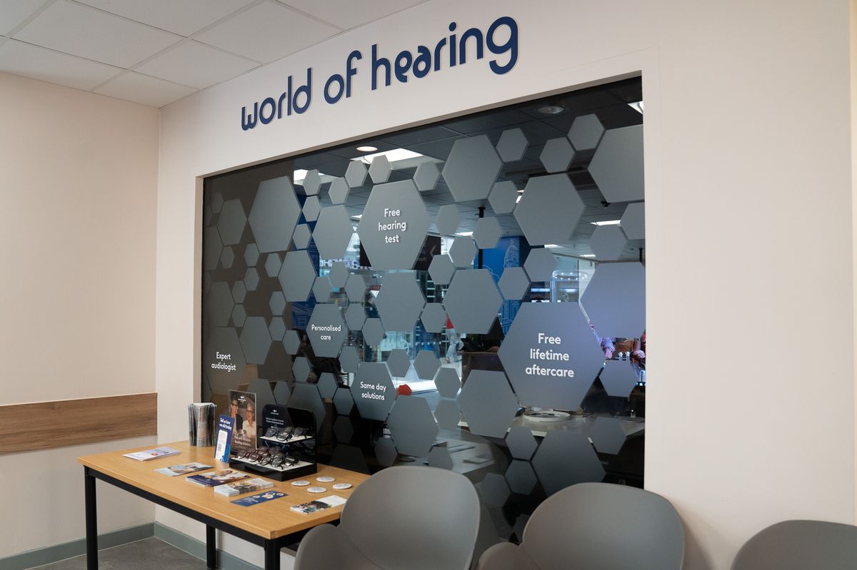A new immersion room in the hearing care area will let customers experience hearing devices in realistic soundscapes, from busy restaurants to outdoor concerts, to help find suitable solutions for everyone.