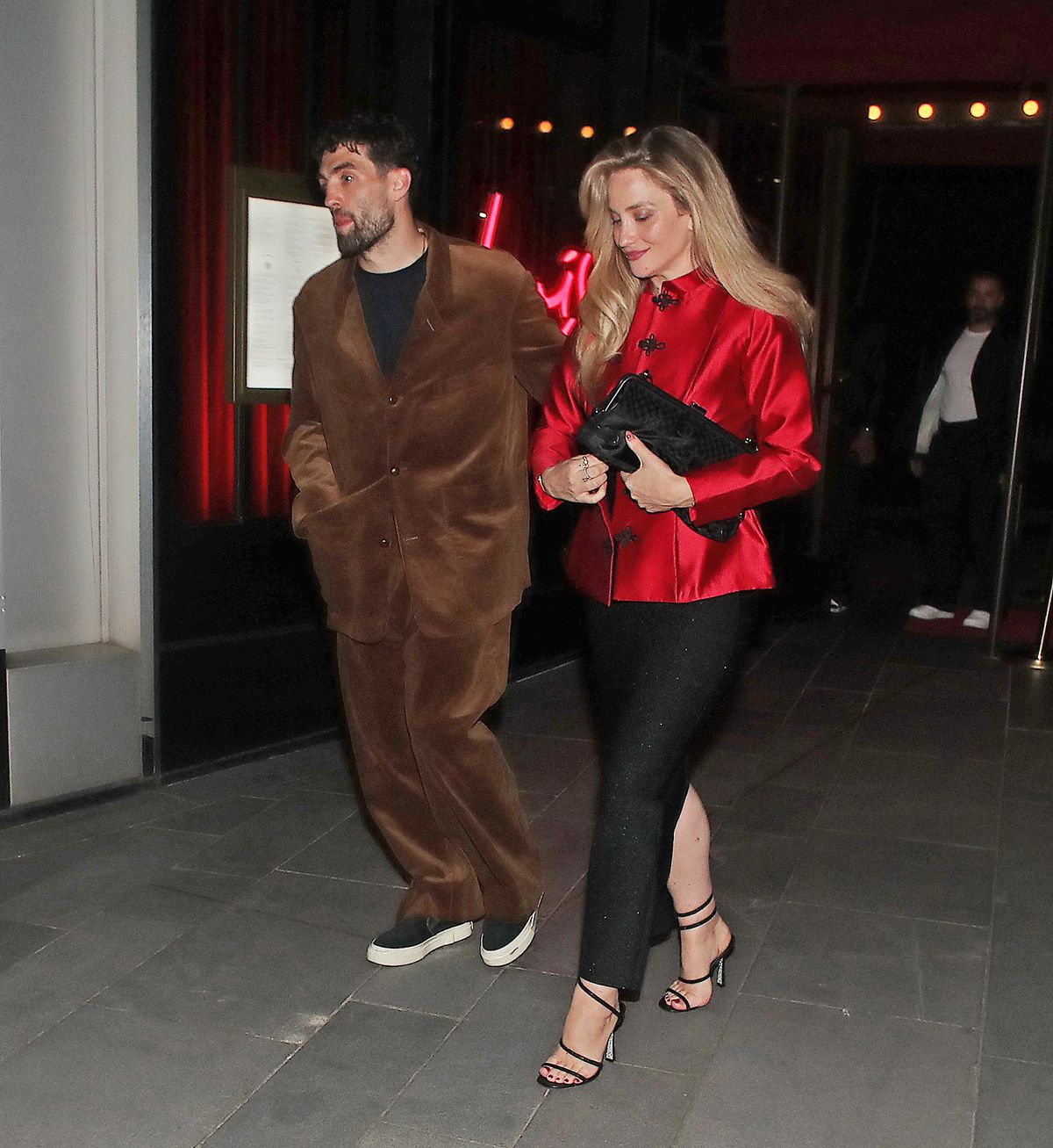 Mateo and Izabel Kovacic were spotted at Louis Night Club