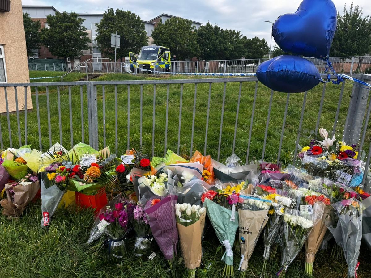Floral tributes