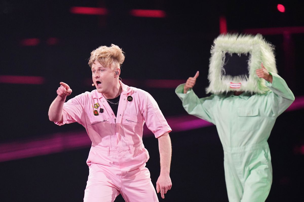 Look Mum No Computer represented the UK at the Eurovision in Vienna 