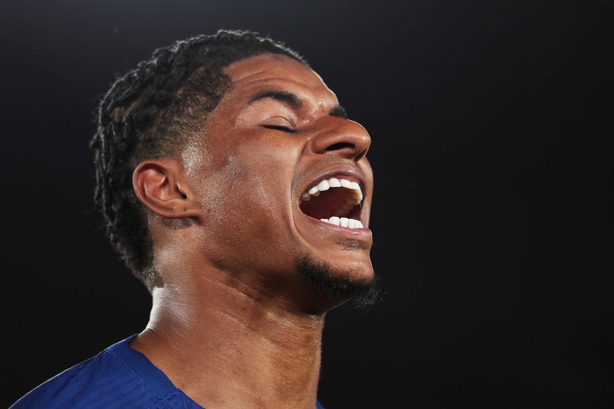 Marcus Rashford of FC Barcelona during the LaLiga EA Sports match between FC Barcelona v Real Madrid at the Camp Nou