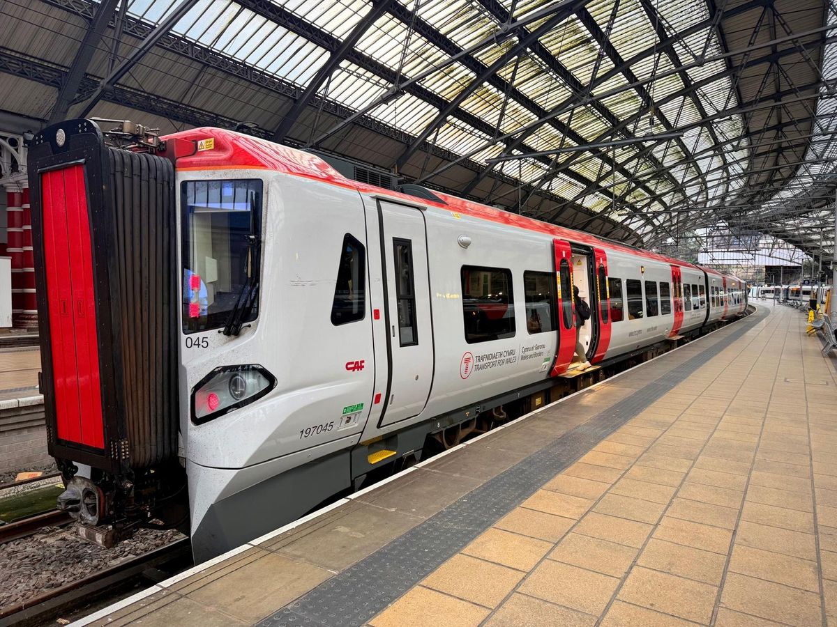 First ever direct train from Liverpool Lime Street to Llandudno