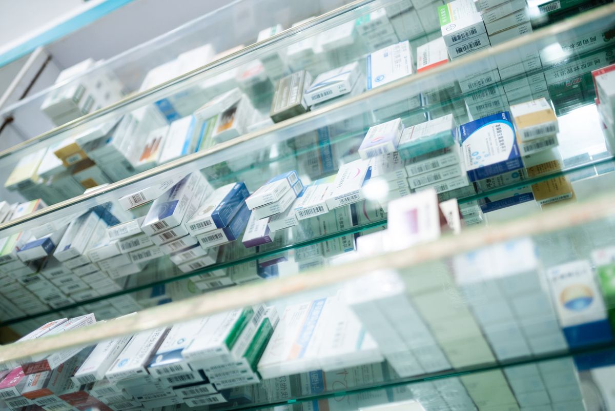 A pharmacy