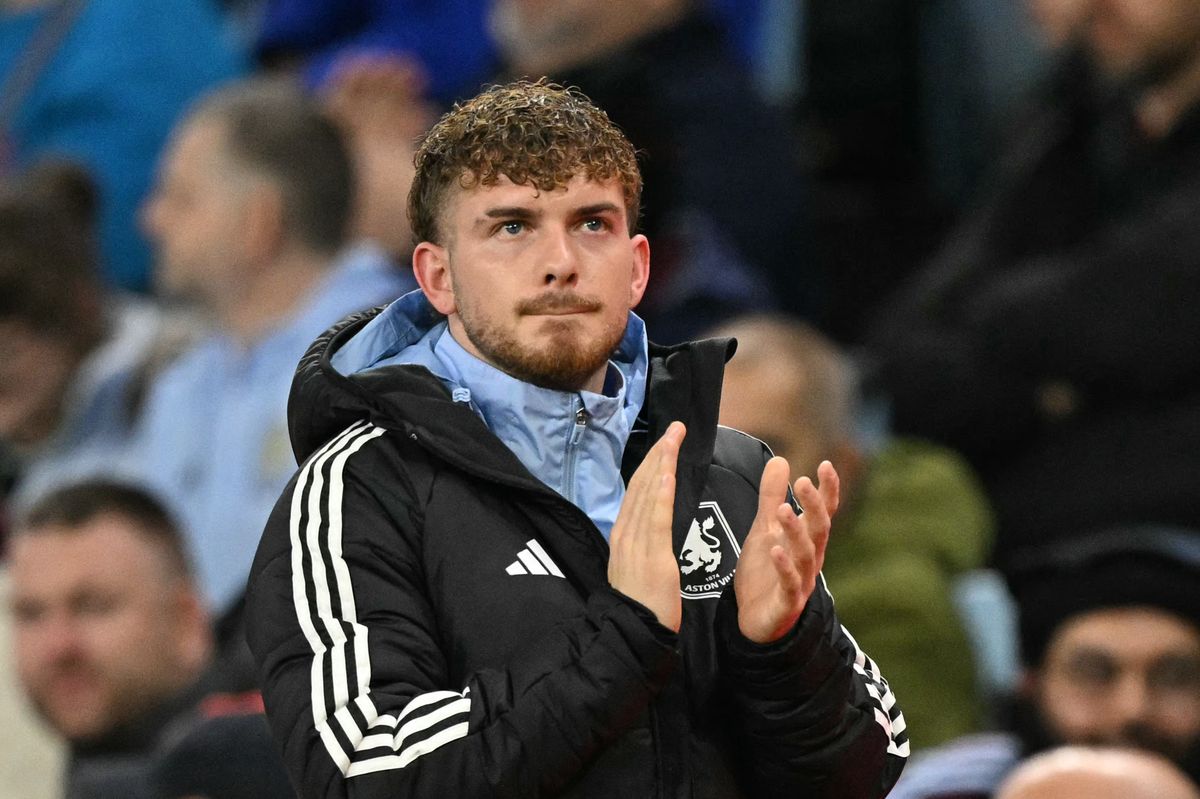 Harvey Elliott is on loan at Aston Villa from Liverpool