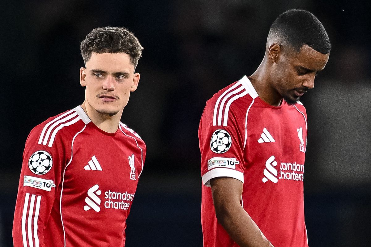 Florian Wirtz and Alexander Isak of Liverpool
