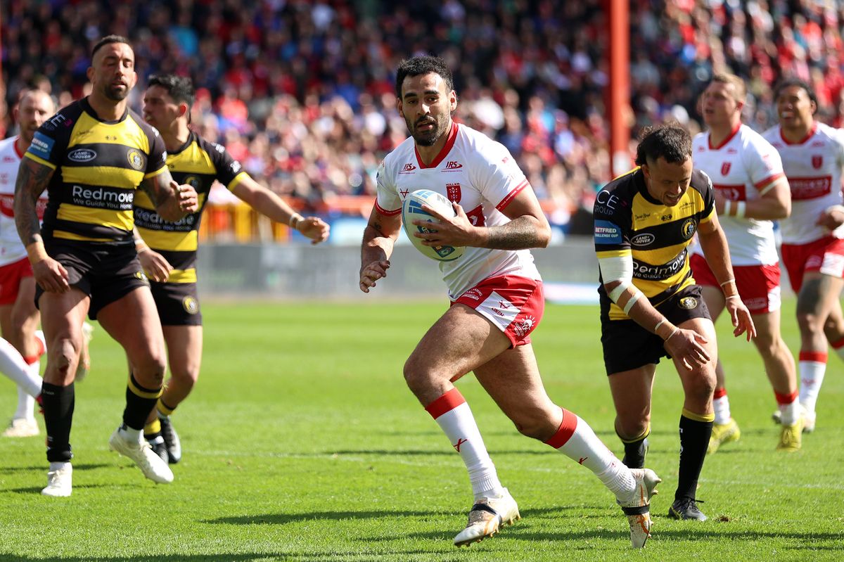 Tyrone May is in red-hot form for Hull KR.