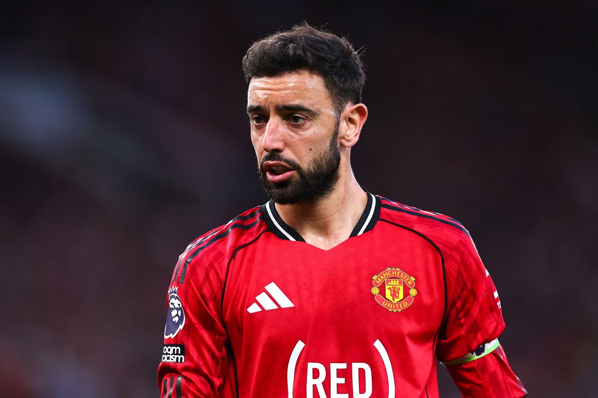 Manchester United star Bruno Fernandes