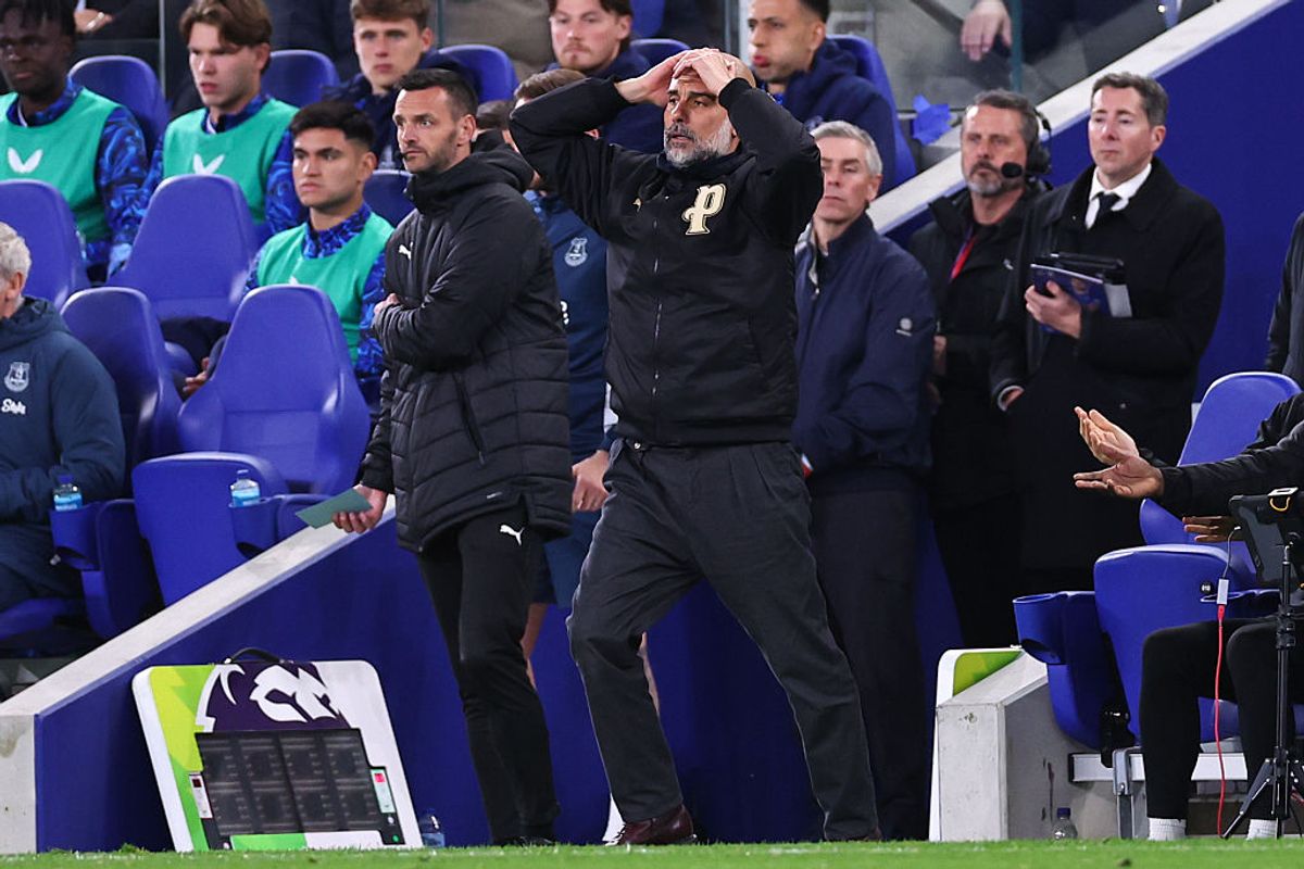 Pep Guardiola watched his Man City side surrender control of the title race