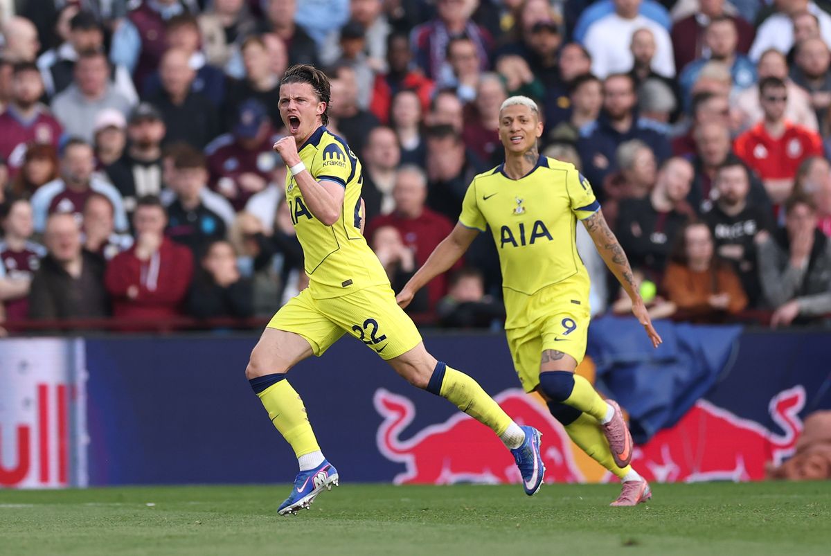 Conor Gallagher of Tottenham Hotspur opened the scoring vs Aston Villa
