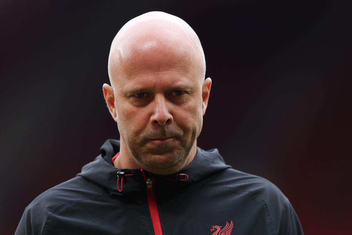 Liverpool head coach Arne Slot