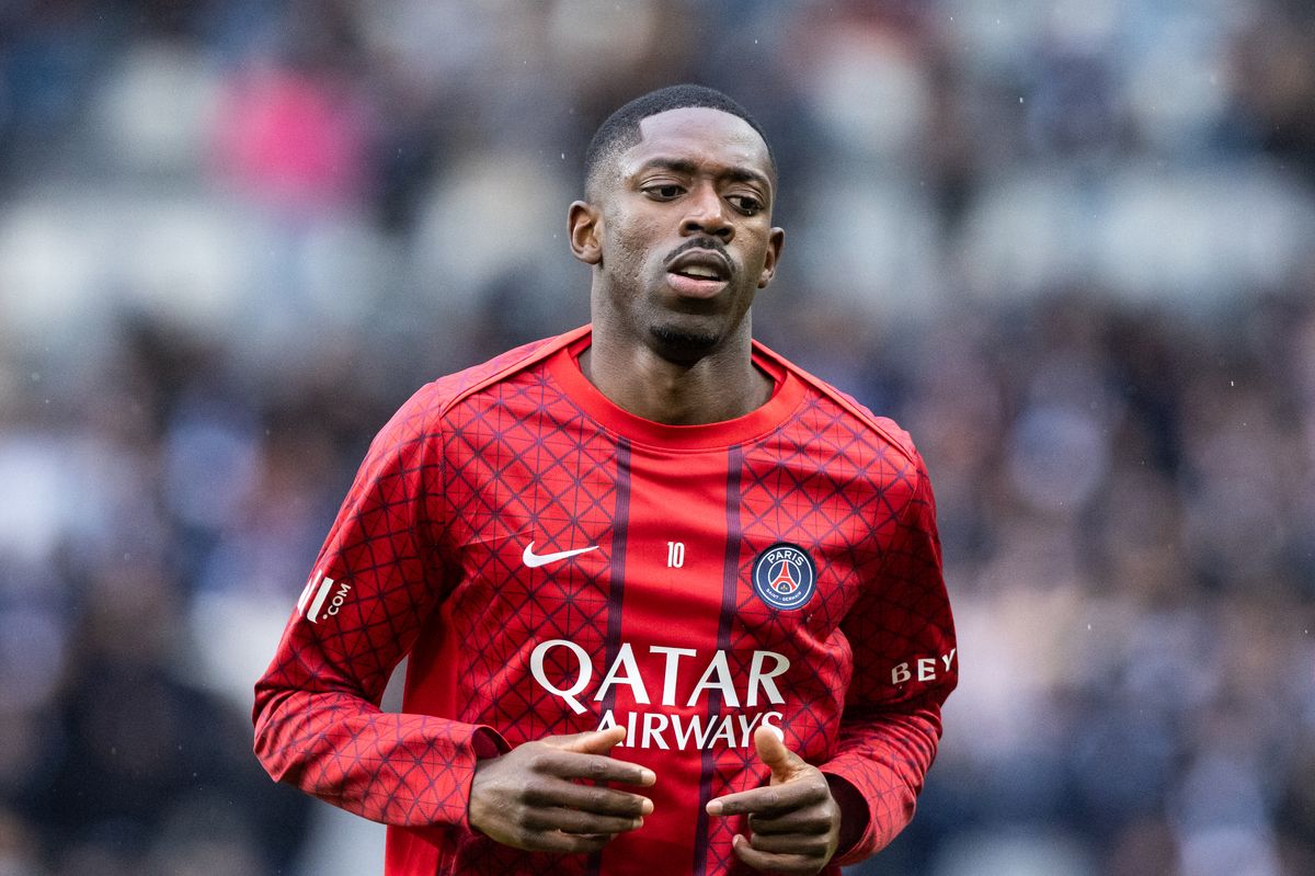 Ousmane Dembele of Paris Saint-Germain