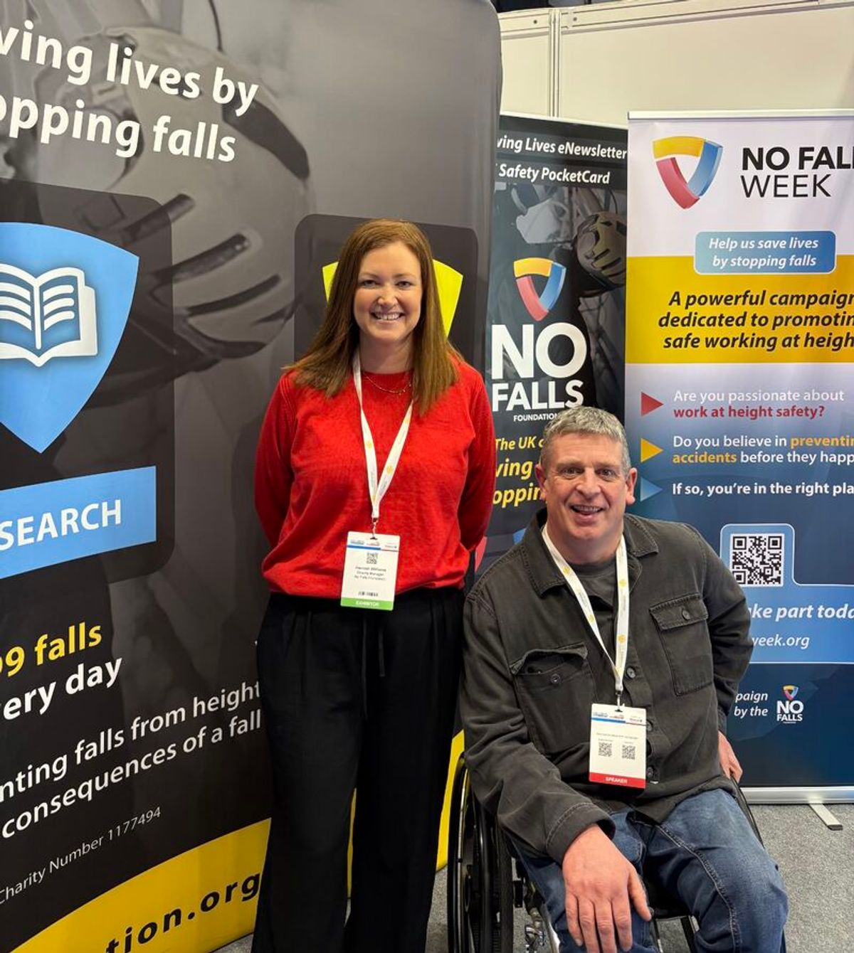 Hannah Williams of the No Falls Foundation
