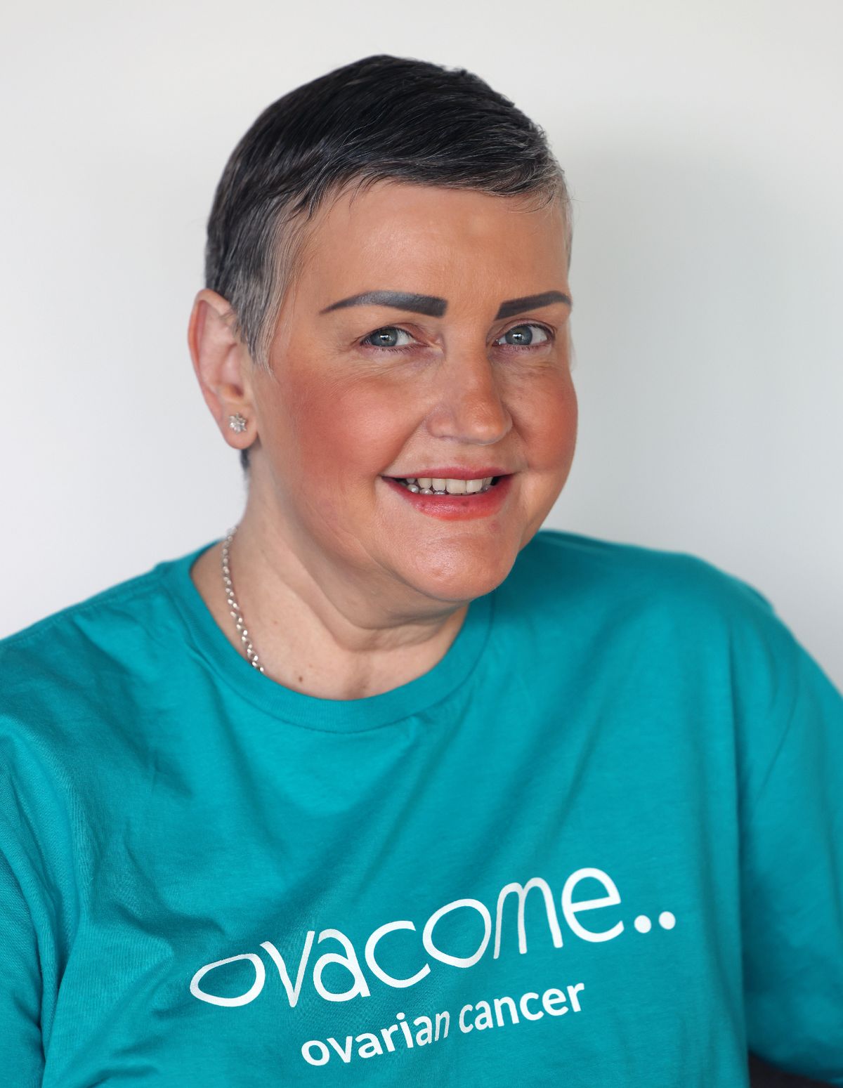 Julie Ferry, who has been diagnosed with Ovarian cancer.