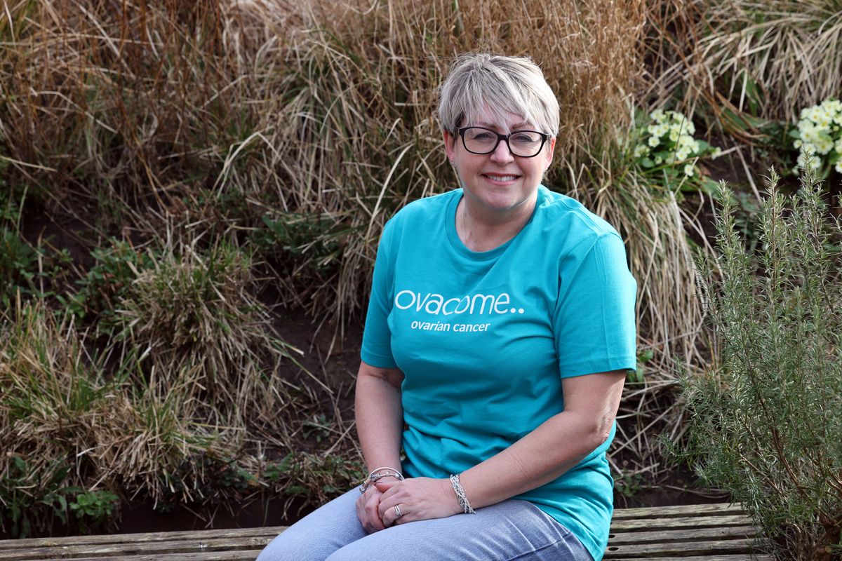 Denise Hall, who has been diagnosed with Ovarian cancer.