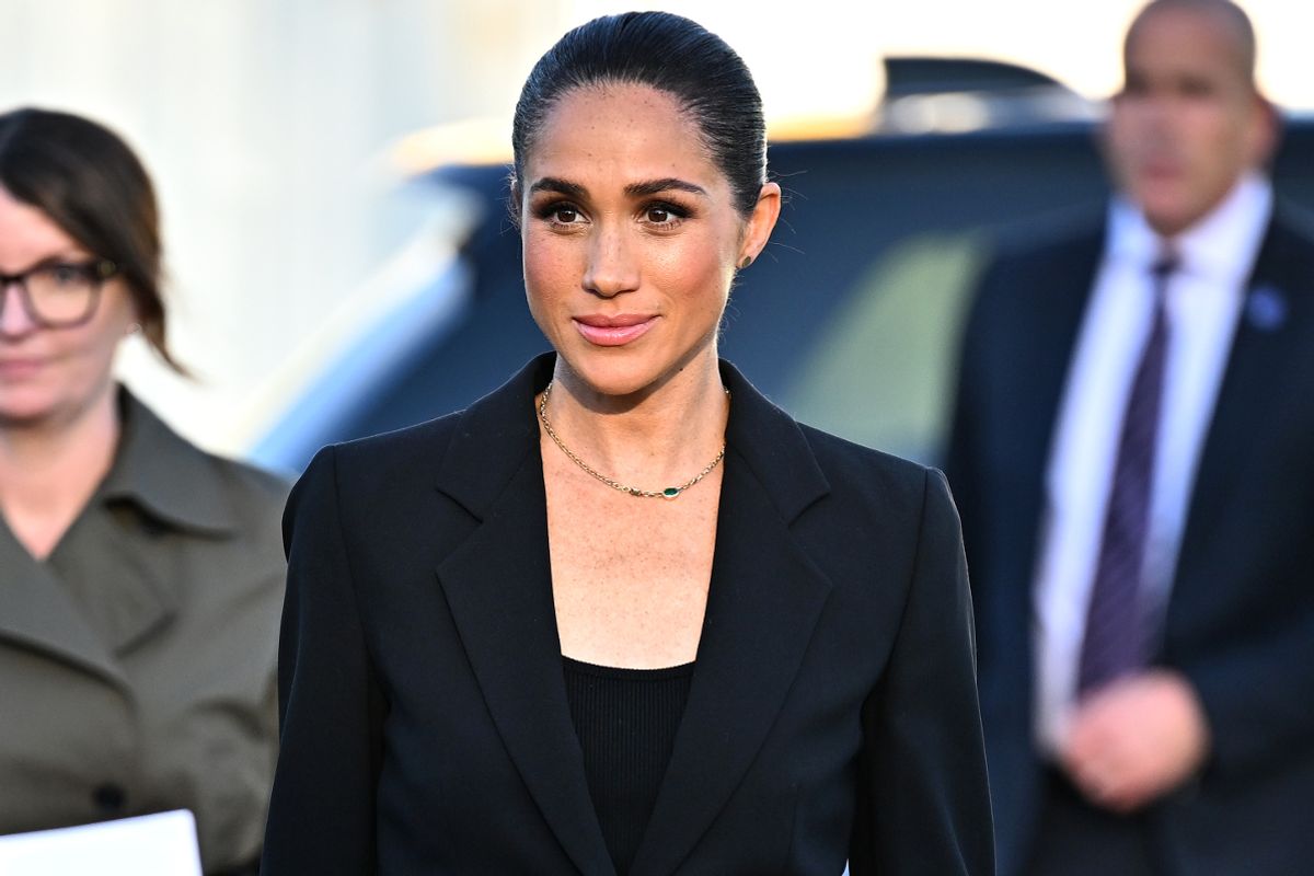 Meghan Markle, Duchess of Sussex attends the inauguration of the Lost Screen Memorial, ahead of the opening of the 79th World Health Assembly at Place des Nations