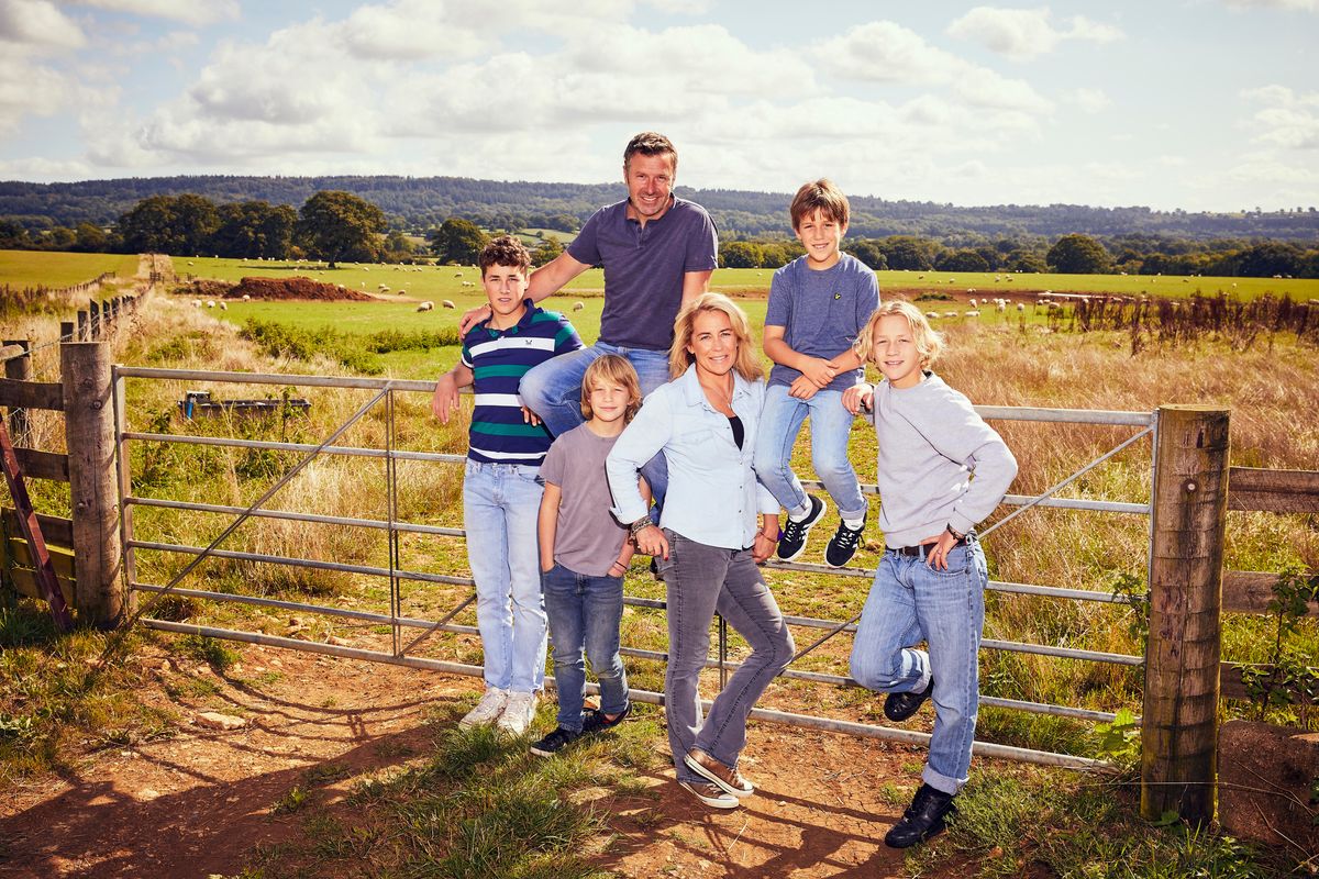Her children, Billy, 21, Charlie, 20, Rafferty, 17, and Laurie, 16, play in successful indie band The Entitled Sons