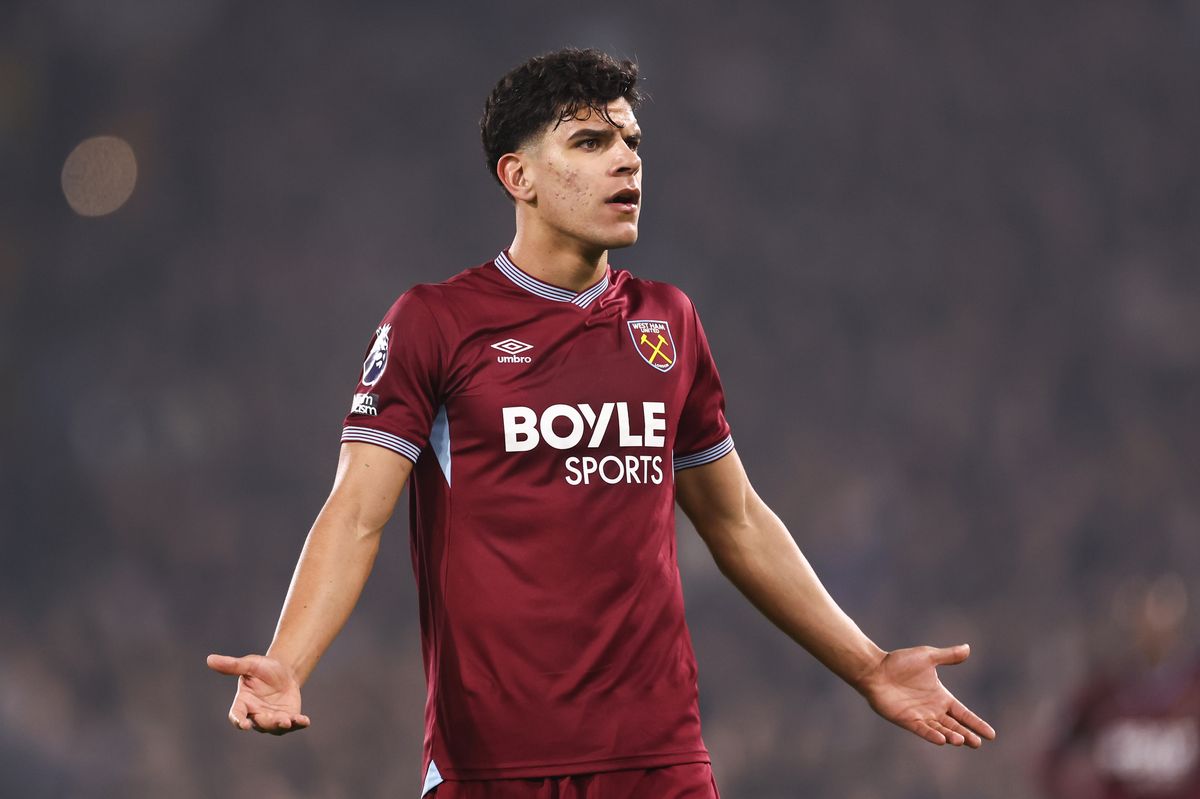 Mateus Fernandes of West Ham