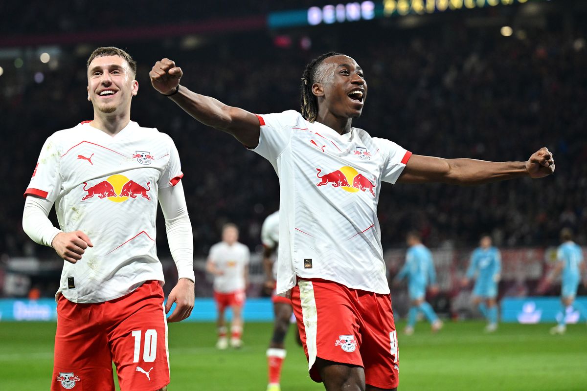 RB Leipzig winger Yan Diomande.