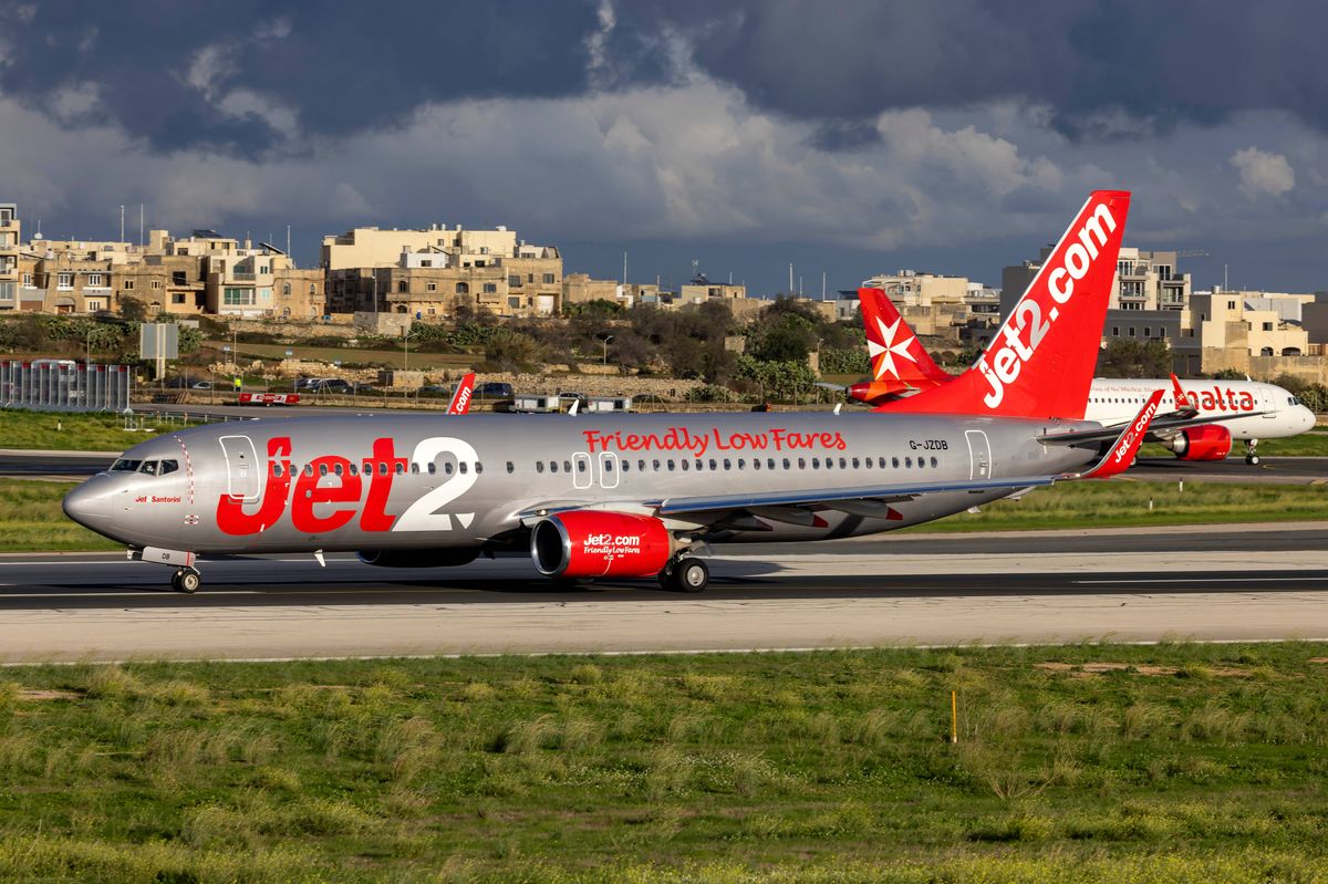 A Jet2 plane taxiing generic