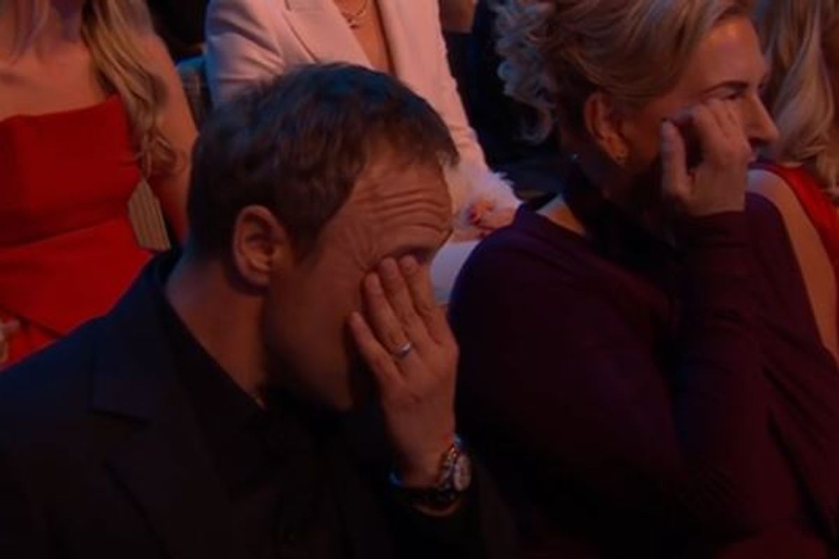 Stephen Graham was in tears during fellow Scouser Christine Tremarco's emotional speech