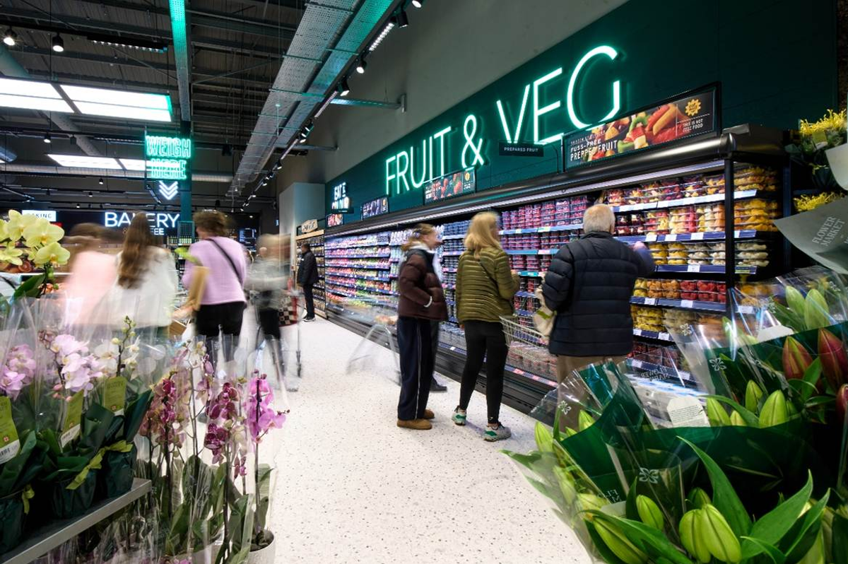 M&S’ Whetstone food store which reopened in April