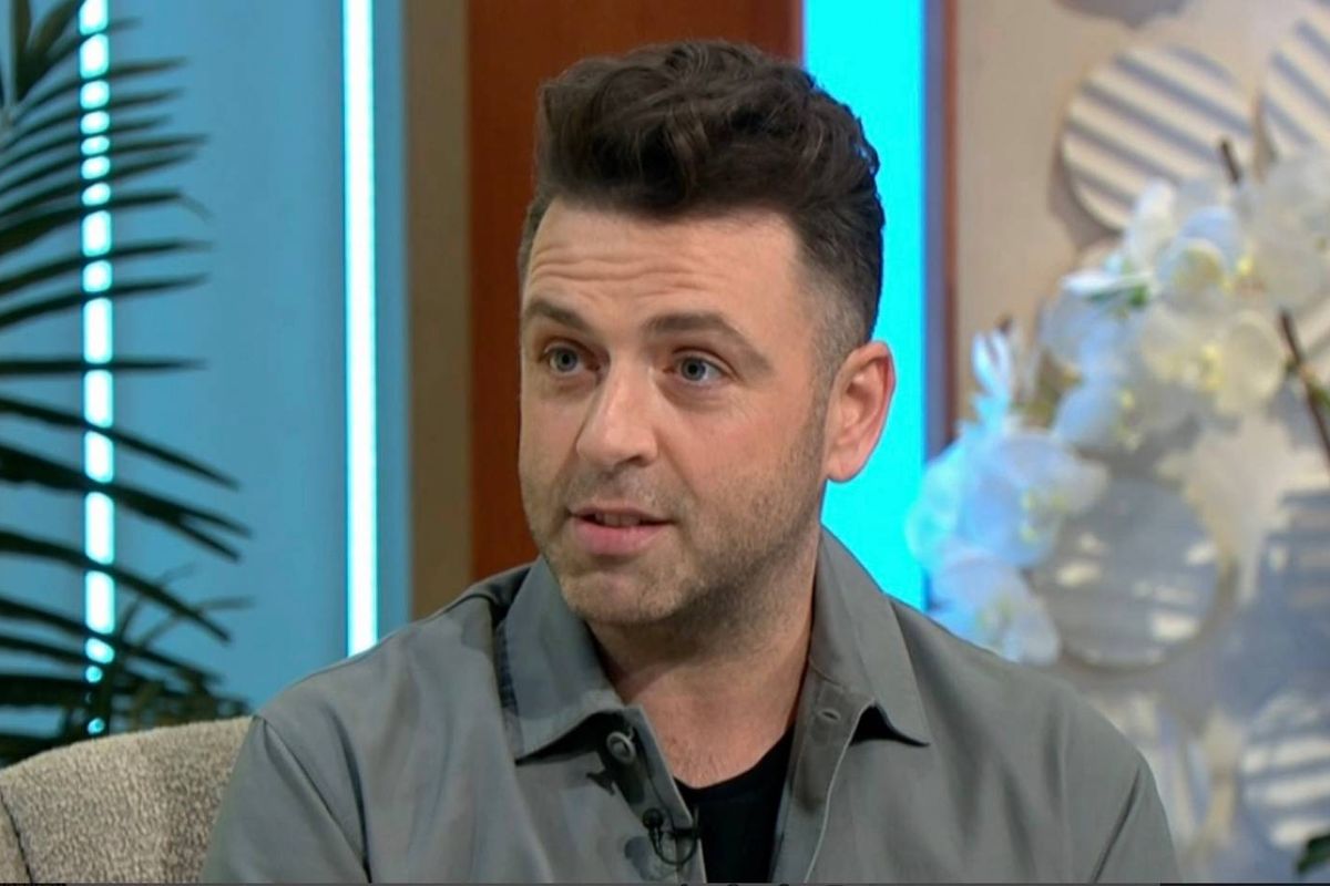 Westlife's Mark Feehily appearing on ITV's Lorraine